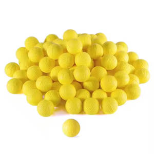 Toy Gun Round Pu 22mm Bullet Rival Nachfüllung Toy Gun Soft Foam Balls Bulets - Product Image 1