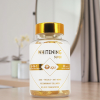 Gélules de Glutathion OEM/ODM Marque Privée pour Éclaircissement de la Peau, Comprimés de Collagène Éclatants Anti-Âge pour Adultes, Complément de Beauté et d'Éclat