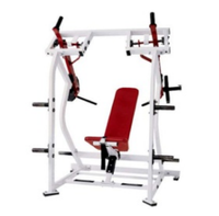 Máquina de Gimnasio Comercial de Alta Calidad para Entrenamiento de Fuerza en Interiores, Prensa Super Inclinada Iso-Lateral de Primera Calidad