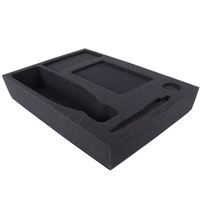 Insert en mousse EVA antistatique personnalisé, gravure CNC, doublure conductrice EVA antichoc pour l'emballage des composants électroniques