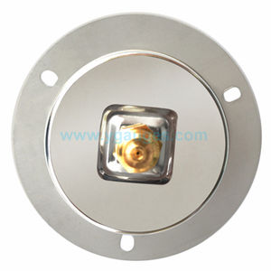 Todo o medidor de pressão do <span class=keywords><strong>compressor</strong></span> de ar da conexão traseira do aço inoxidável com flange - Product Image 2