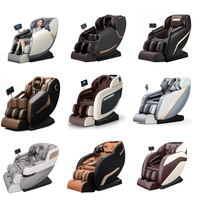 Fauteuil de massage du dos 4d Corps entier 4d Thai Stretch Air Pressure Calf Pétrissage Zero Gravity Fauteuil de massage à 7 points de luxe