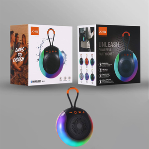Di động ngoài trời đầy màu sắc mini stereo không dây âm nhạc hộp RGB LED ánh sáng nổi <span class=keywords><strong>Bluetooth</strong></span> loa - Product Image 4