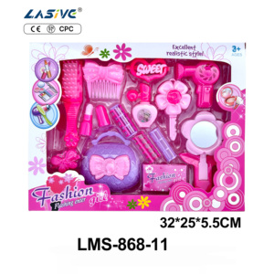 LASIVE TOY 역할놀이 세트 어린 소녀들을 위한 만화 시뮬레이션 보석 화장품 장난감 세트 생일 파티 선물 소녀 액세서리 장난감 - Product Image 3