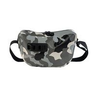 Sac bandoulière imperméable en PVC avec fermeture éclair, 3L, design tendance, unisexe