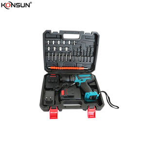 Juego <span class=keywords><strong>de</strong></span> Taladro Inalámbrico KONSUN 16.8V/21V |   Herramienta Eléctrica con Mandril sin Llave <span class=keywords><strong>de</strong></span> Velocidad Variable para Bricolaje y Trabajos en Madera |   Soporte OEM para Baterías <span class=keywords><strong>de</strong></span> Litio - Product Image 3