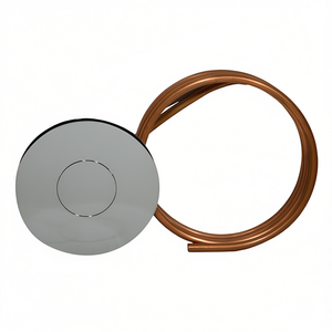 Botón Redondo con Tubo de Cobre Cromado para Baterías Dianflex y Catis - Product Image 3