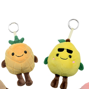 Jouet en peluche doux et écologique en coton PP, rembourré, en forme de fruit – Cadeau personnalisable adapté aux bébés - Product Image 2