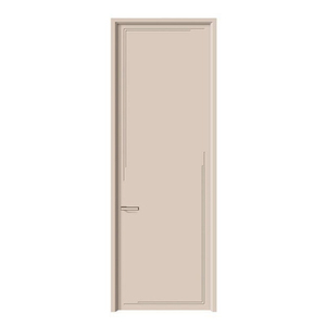 Porta Interna Moderna Ecologica in Legno Massello, Porta di Sicurezza Interna in WPC PVC Resistente - Product Image 5