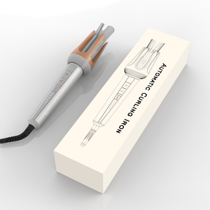 <span class=keywords><strong>Rizador</strong></span> de pelo giratorio automático Pro, <span class=keywords><strong>rizador</strong></span> de pelo, diseño antiescaldado, Varita de estilo sin enredos para resultados de salón - Product Image 6