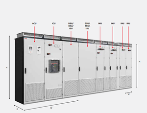 Variadores de Frecuencia Industriales Multidrives 55KW SHUN3-55-HR Hpmont HD5l-4 11KW 25A 100A ACS880-37-0105A-3 - Product Image 1