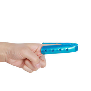 Attelle de doigt en mousse d'aluminium malléable, facile à appliquer pour les entorses du doigt, fractures stables, blessures de la plaque volaire, récupération - Product Image 3
