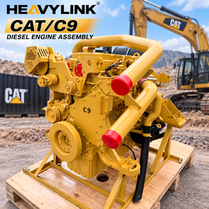 ชุดประกอบเครื่องยนต์ดีเซล HEAVYLINK CAT C9 สีเหลือง ชุดจ่ายไฟอุตสาหกรรมสำหรับอะไหล่เครื่องจักรก่อสร้าง - Product Image 1