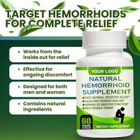 Complément Naturel Anti-Hémorroïdes Marque Blanche OEM pour la Santé Intestinale – Gélules Anti-Hémorroïdes