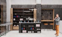 Table de présentation pour ordinateurs portables, vitrine en verre pour magasin d'ordinateurs de jeu