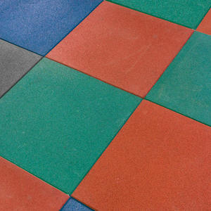 Tapis de sol en caoutchouc antichoc pour salle de sport, idéal pour les terrains de jeux extérieurs – Vente chaude directe usine Chine - Product Image 3