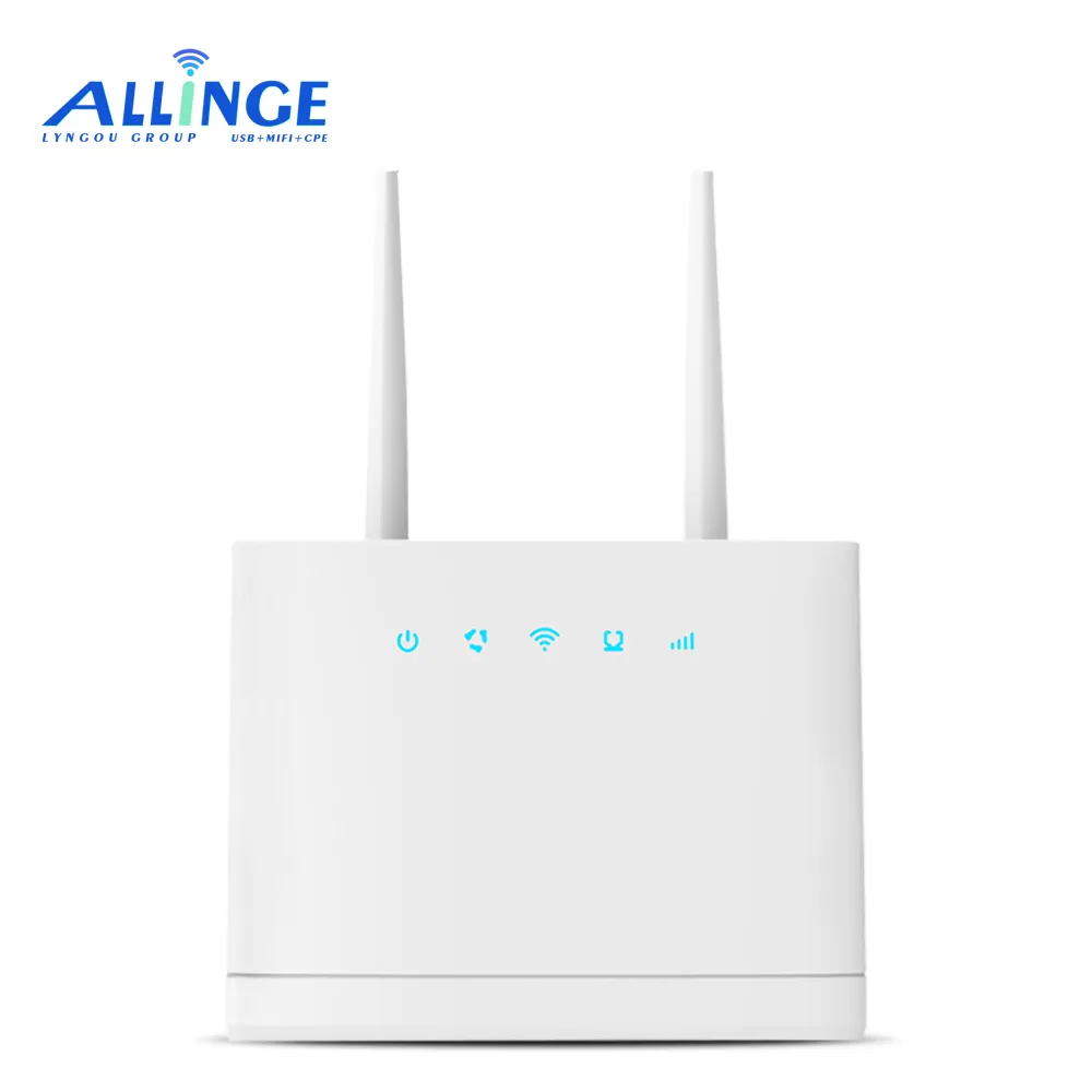 ALLINGE IVY043 B315 Roteador sem fio 4G LTE roteador wi-fi com cartão SIM 4G WiFi