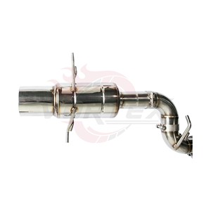 Échappement en acier inoxydable Vortex pour Subaru Impreza WRX GD STI Catback Performance Straight Pipe Muffler - Product Image 3