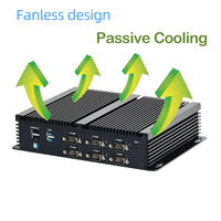 Station PC serveur Mini PC Quad-Core i3 i5 8e 10e CPU Linux Ubuntu ordinateur industriel Performance PC Compact