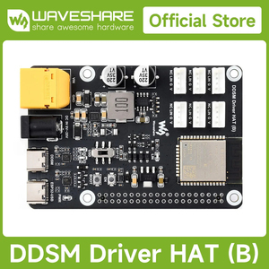 Carte de commande de moteur servo à entraînement direct DDSM Driver HAT (B), intègre ESP32 et circuit de contrôle, prise en charge du Wi-Fi 2.4G K625 - Product Image 3