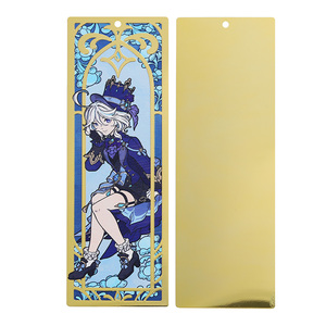 Marcapáginas Promocionales con Diseño Personalizado, Marcapáginas de Metal con Diseño de Anime y Dibujos Animados, Impresión Tipográfica, Chapados en Oro, con Borla - Product Image 2