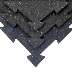 Azulejos de gimnasio entrelazados Supersafe antideslizantes más vendidos, suelo de goma absorbente de golpes para exteriores, fabricante de Malasia - Product Image 6