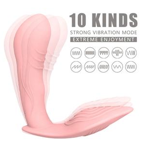 Vibratore in Silicone indossabile da donna 10 frequenza telecomando clitoride G-Point stimolazione vibrazione Vibromasseur - Product Image 2
