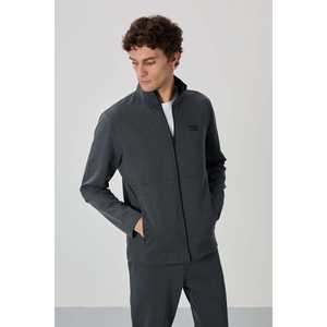 ชุดวอร์มผู้ชาย Carlos Anthracite Melange ทรงมาตรฐาน ระบายอากาศได้ดี สวมใส่สบาย - Product Image 4