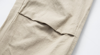 Pantalon cargo ample pour homme, taille élastique personnalisée, style hip-hop, jambe large, idéal pour la randonnée - Vente en gros