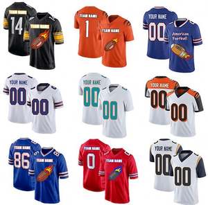 高品质橄榄球球衣橄榄球设计你自己的美式橄榄球球衣 - Product Image 1