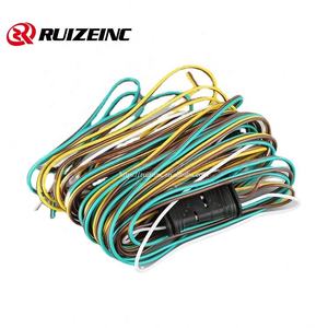 Cable de alimentación de 2 núcleos personalizado de fábrica Cable de enchufe de 4 núcleos macho y hembra para coche - Product Image 3