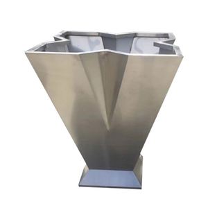 Maceta de Metal Decorativa de Acero Inoxidable de Último Diseño para Jardín <span class=keywords><strong>Urbano</strong></span> - Product Image 3