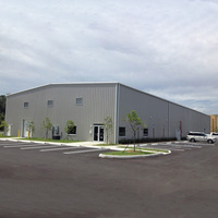 Bâtiment en structure métallique à prix abordable, atelier préfabriqué de haute qualité, entrepôt très demandé