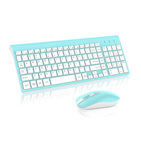 Good Quality Photoelectric Sensor 800/1200/1600 DPI 2.4G Ergonomics Wireless Mouse OEM Customized Layout 104 Keys Keyboard Kits