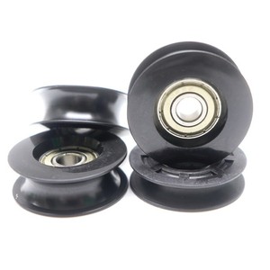 Cửa sổ con lăn Nylon bao phủ mang Bánh xe Nylon cán vòi hoa sen cửa Con lăn cửa trượt con lăn cửa trượt ròng rọc - Product Image 3