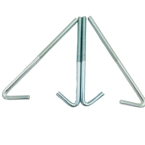 สลักยึดคอนกรีตคุณภาพสูงจากโรงงานจีน ผลิตจากเหล็กกล้าคาร์บอนสแตนเลส ขนาด M16 M24 <span class=keywords><strong>M20</strong></span> M25 แบบ <span class=keywords><strong>J</strong></span> L  และสลักยึดเคมีสำหรับคอนกรีตขนาด M12 - Product Image 4