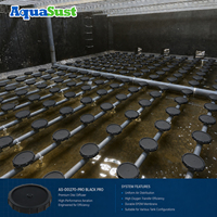 Disque d'aération en membrane de silicone durable pour système de traitement des eaux usées industrielles
