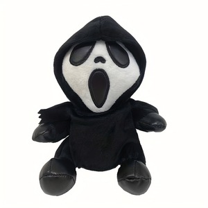 En gros, Jouets en peluche lumineux d'Halloween : Poupées fantômes, Crânes, Docteur <span class=keywords><strong>de</strong></span> <span class=keywords><strong>la</strong></span> <span class=keywords><strong>mort</strong></span>, Ours <span class=keywords><strong>de</strong></span> <span class=keywords><strong>la</strong></span> peste, en coton PP - Product Image 2