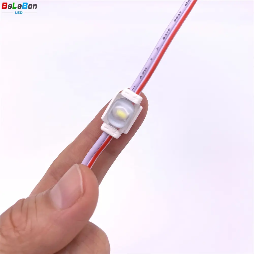 outdoor waterproof Single led chip 1 smd 2835 lens small mini size 12V LED Modules Lighting mini module for small channel letter