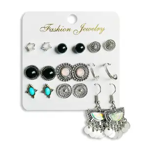 Fashion multiple earring set For Women Wholesale N98280