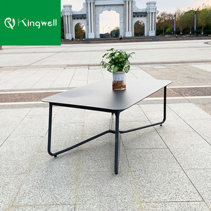 Mobilier d'extérieur moderne d'usine professionnel, <span class=keywords><strong>table</strong></span> de jardin en aluminium ou <span class=keywords><strong>table</strong></span> basse de piscine de plage pour le salon - Product Image 3