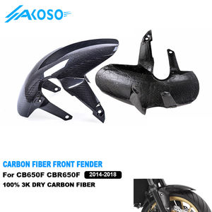 AKOSO-Garde-boue avant en fibre de carbone sèche 3K pour moto Honda CB650F <span class=keywords><strong>CBR650F</strong></span> 2014 <span class=keywords><strong>2015</strong></span> 2016 2017 2018 - Product Image 1