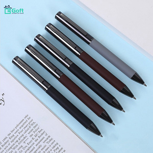 Stylo à bille tactile en métal rouge |   Stylo cadeau couleur bronze |   Logo personnalisé |   Stylo de signature professionnel - Product Image 3