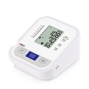 Alat Pengukur Tekanan Darah dan Gula Darah Lengan Atas Tanpa Kode Pengukuran Akurat Layar Besar Bertenaga Baterai Kering untuk Lansia - Product Image 5