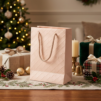 Sacs cadeaux élégants GB39 pour fêtes, sacs en papier gaufré, emballages boutique pour mariages et anniversaires
