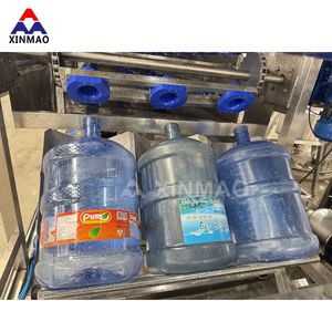 เครื่องล้างบรรจุและปิดฝาขวดอัตโนมัติขนาด 5 แกลลอน 18.9 ลิตร สายการผลิตบรรจุ 20 ลิตร เครื่องบรรจุขวดโหล - Product Image 3