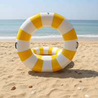 Bouées de natation gonflables en PVC personnalisées pour l'extérieur, capacité de 100 à 500 kg, installations aquatiques amusantes
