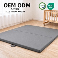 Tapis de jeu multi-scènes pour bébé, imperméable, antidérapant, pliable, tapis d'éveil, vente en gros OEM
