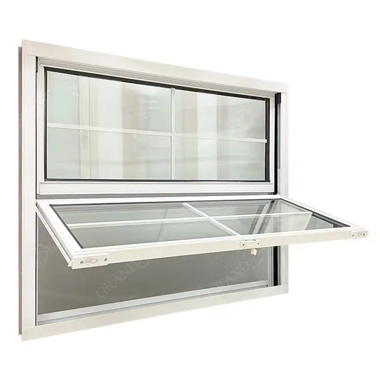 American Style Thermal break Double Single Sash Aluminum Hung Window Vertical Up Down Sliding Windows