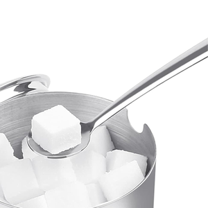 Bol distributeur de sucre de formes multiples Sucrier en acier inoxydable avec cuillère - Product Image 3